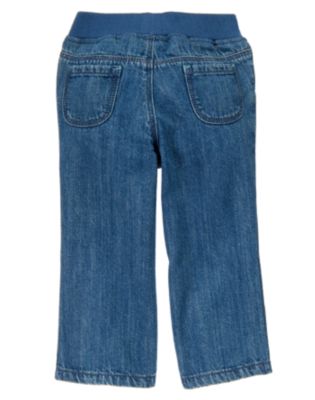 Ski Day Embroidered Jean