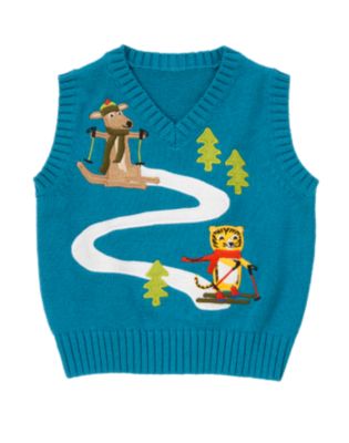 Ski Friends Sweater Vest