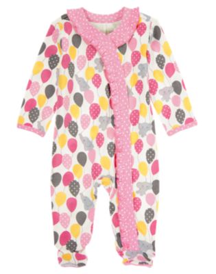 Happy Elephant Footed One-Piece
