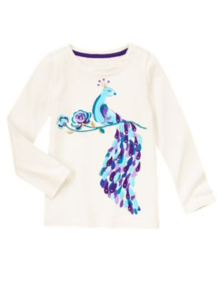 Gem Peacock Tee