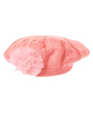 Rosette Sweater Beret