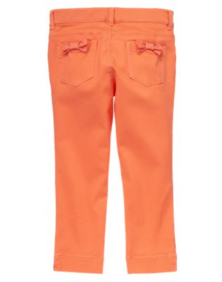 Ribbon Bow Twill Pant