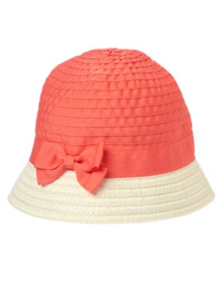 Colorblocked Cloche Hat
