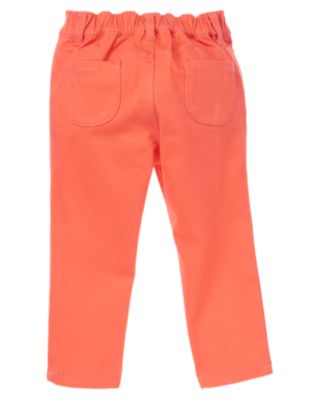 Bow Pocket Twill Pant