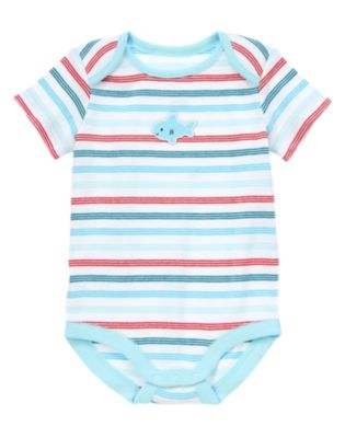 Shark Stripe Bodysuit