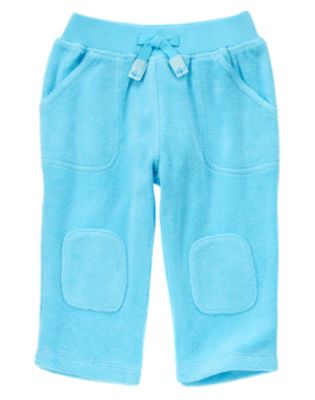 Terry Knee Patch Pants