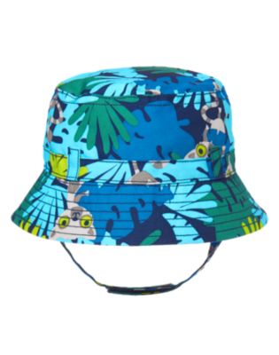 Lemur Print Bucket Hat