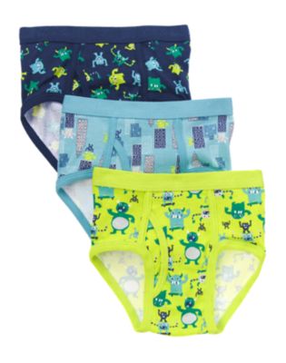 Monsters Briefs Three-Pack