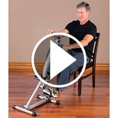 The Seated Whole Body Pedaler - Hammacher Schlemmer