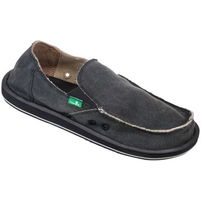 Sanuk Men's Vagabond Shoe - 9 - Charcoal product image