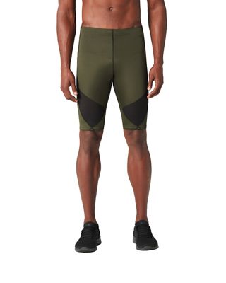 CW-X Men's Stabilyx Ventilator Joint Support Compression Shorts - Large - Forest Night product image