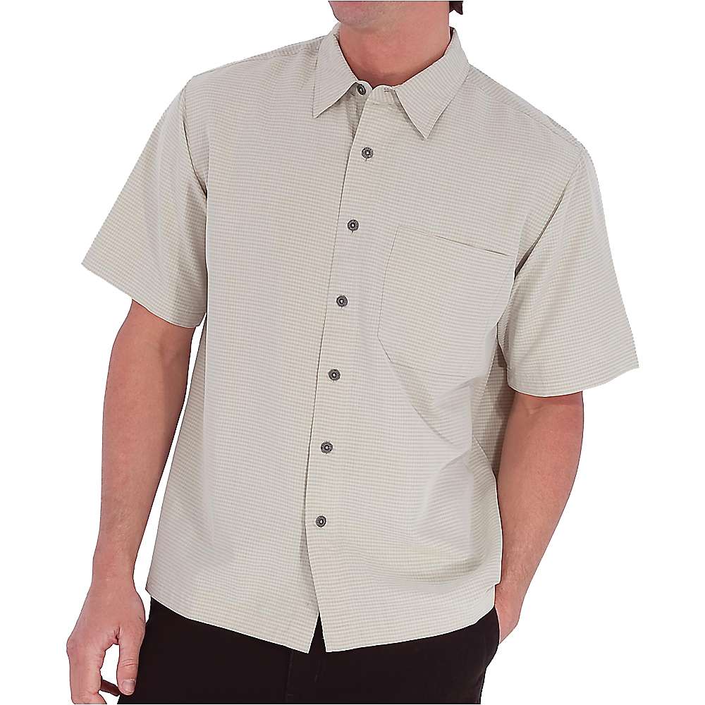 Royal Robbins Men's Desert Pucker S/S Top - Small - Soapstone product image