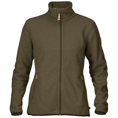 Fjallraven Women's Stina Fleece - Small - Dark Olive product image