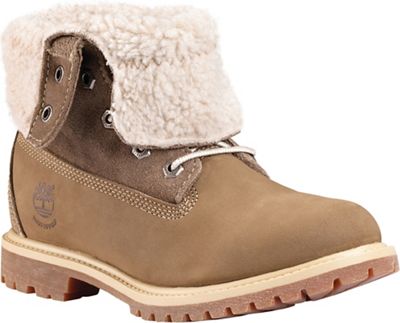 Timberland Women's Timberland Authentics Teddy Fleece Waterproof Fold- - 8 - Light Brown Nubuck product image