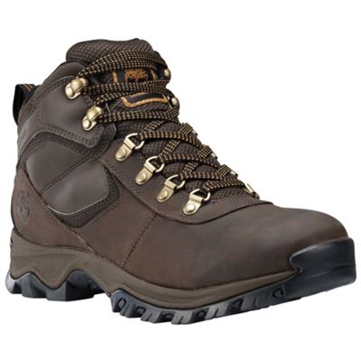 Timberland Men's Mt. Maddsen Mid Waterproof Boot - 11.5 Wide - Dark Brown Full-Grain product image