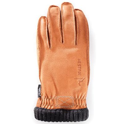 Hestra Mens Deerskin Primaloft Ribbed Glove