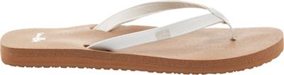 Sanuk Women's Yoga Joy Sandal - 10 - White / Tan product image