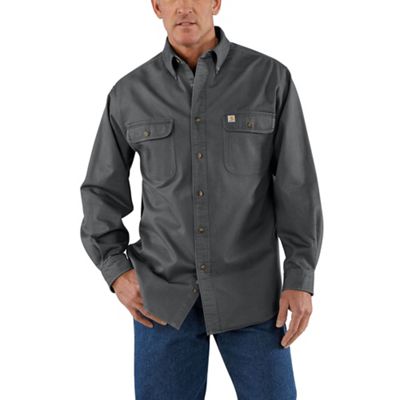 Carhartt Men's Oakman Work Shirt - 4XL Regular - Gravel product image