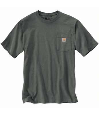 Carhartt Mens Workwear Pocket SS T Shirt - 3XL Regular - Elm Heather - 6599708 - Outdoors Heavyweight and hardworking, the Carhartt Mens Wor sku 6599708