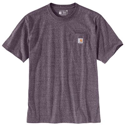 Carhartt Mens Workwear Pocket SS T Shirt - 3XL Regular - Nocturnal Haze Sn