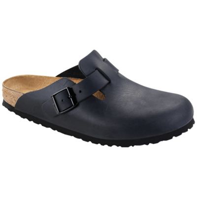 Birkenstock Boston Clog - Black Oiled Leather