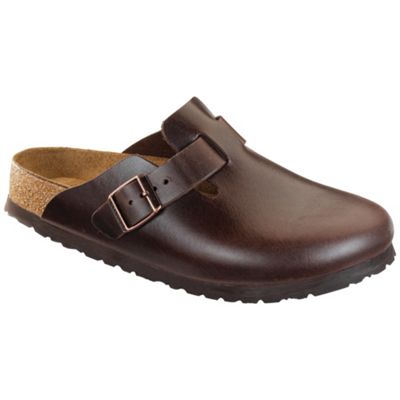 Birkenstock Boston Soft Footbed Clog - Brown Amalfi Leather
