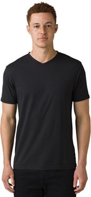 Prana Men's V-Neck Tee - Small - Black product image