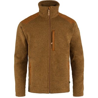 Fjallraven Men's Buck Fleece Top - Small - Chestnut product image