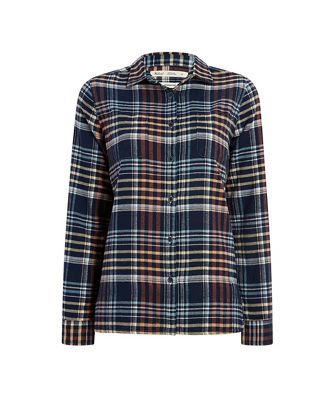 UPC 090037488353 product image for Woolrich Women's The Pemberton Shirt - Medium - Navy Plaid | upcitemdb.com