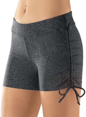 Stonewear Designs Women's Hot Yoga Short - XL - Heather Gray product image