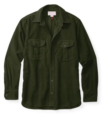 UPC 703060284587 product image for Filson Men's Moleskin Seattle Shirt - XXL - Dark Olive | upcitemdb.com