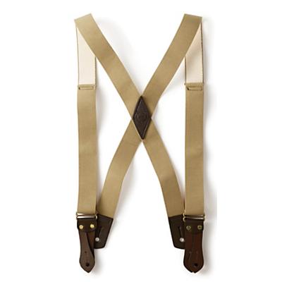 Filson Tab Suspenders - Long - Tan