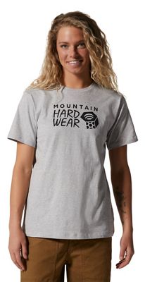 Mountain Hardwear Women's MHW Logo SS Tee - Medium - Hardwear Grey Heather product image