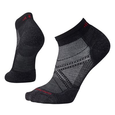 Smartwool PhD Run Light Elite Low Cut Sock - Medium - Black product image