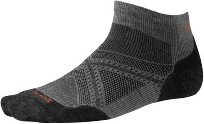 Smartwool PhD Run Light Elite Low Cut Sock - XL - Graphite product image
