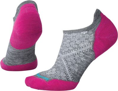 Smartwool Women's PhD Run Light Elite Micro Sock - Large - Medium Gray product image