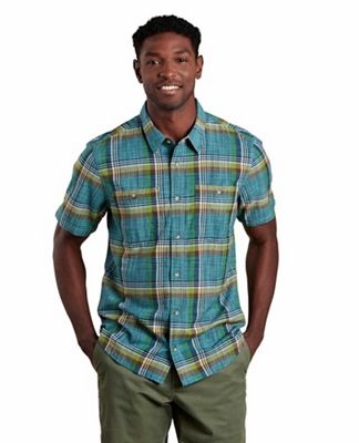 Toad & Co Men's Smythy S/S Shirt - Medium - Breakwater product image