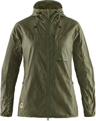 Fjallraven Women's High Coast Wind Jacket - Large - Green product image
