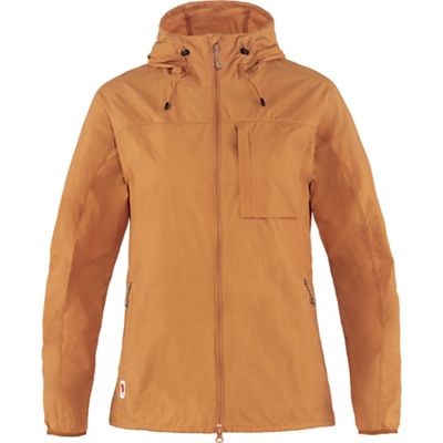 Fjallraven Women's High Coast Wind Jacket - Large - Spicy Orange product image