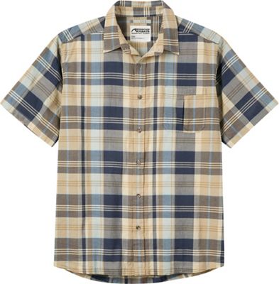 Mountain Khakis Men's Tomahawk Madras Shirt - Small - Midnight Blue product image