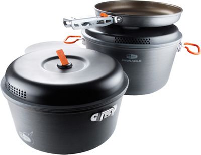 GSI Outdoors  Pinnacle Base Camper  Camping Cook Set  Superior Backcountry Cookware Since 1985  Small