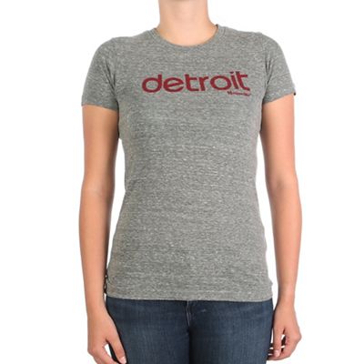 Moosejaw Women's Axel Foley SS Tee - XS - Heather Grey / Red product image