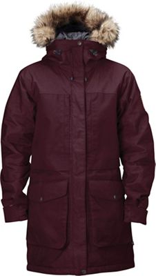 Fjallraven Women's Barents Parka - XXS - Dark Garnet product image