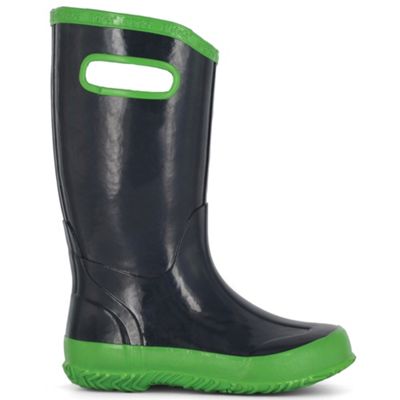 Bogs Youth Solid Rainboot - Navy/Green