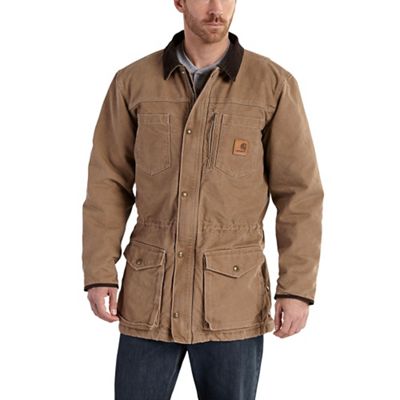 UPC 886859877297 product image for Carhartt Men's Canyon Coat - Small Regular - Frontier Brown | upcitemdb.com