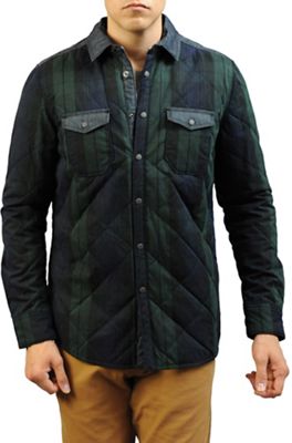 Jeremiah Men's Wooster Quilted Plaid Shirt Jacket - Small - Forester product image
