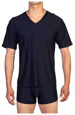 ExOfficio Men's Give-N-Go V Tee - XL - Black product image