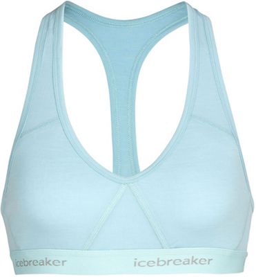 Icebreaker Women's Sprite Racerback Bra - Medium - Haze product image