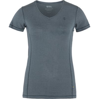 Fjallraven Women's Abisko Cool T Shirt - Small - Indigo Blue product image