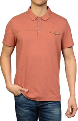 Jeremiah Men's Heather Jersey Polo - Small - Tamarind Heather product image